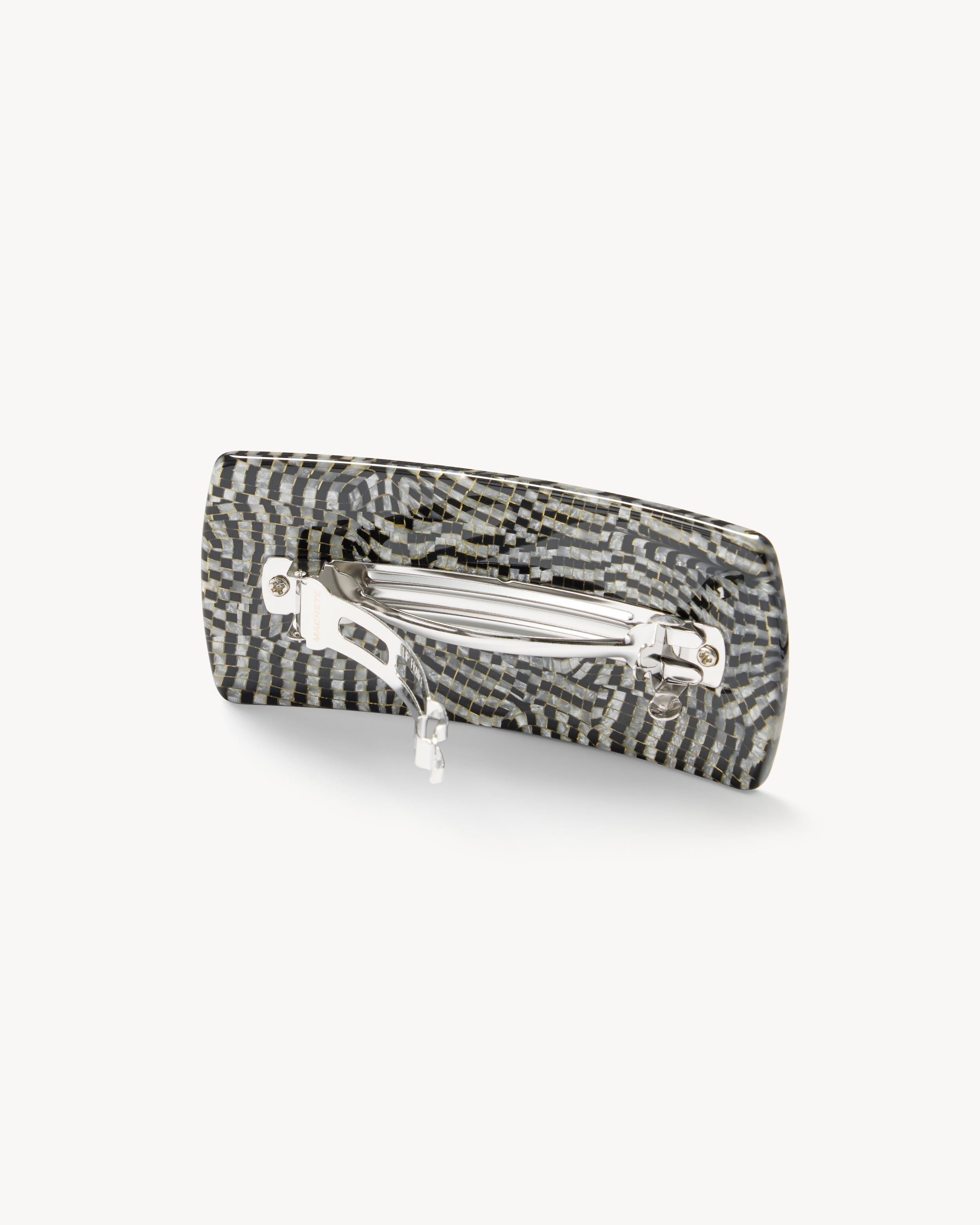Jumbo Box Barrette in Perle Noir – MACHETE