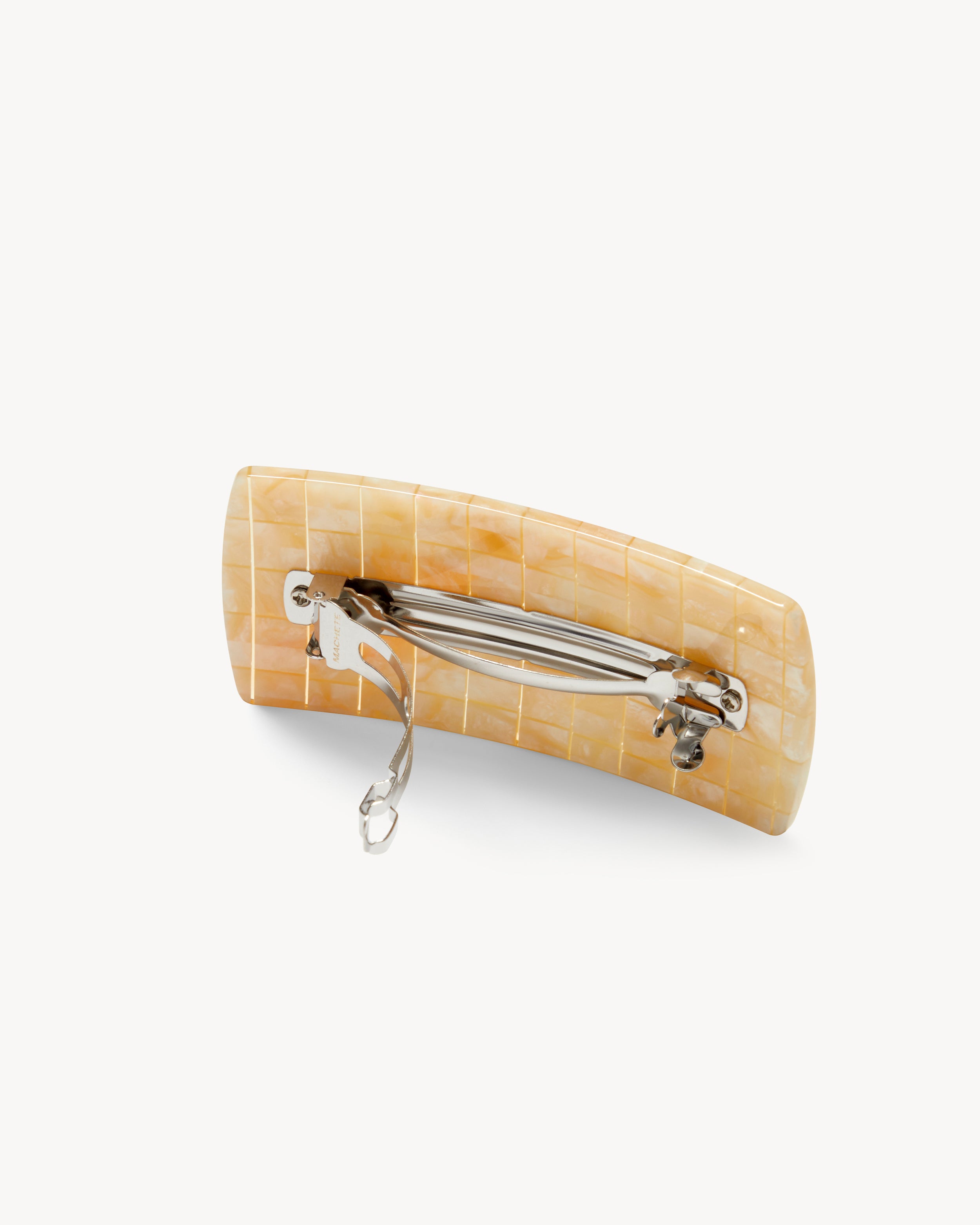 Jumbo Box Barrette in Sea Shell Checker – MACHETE