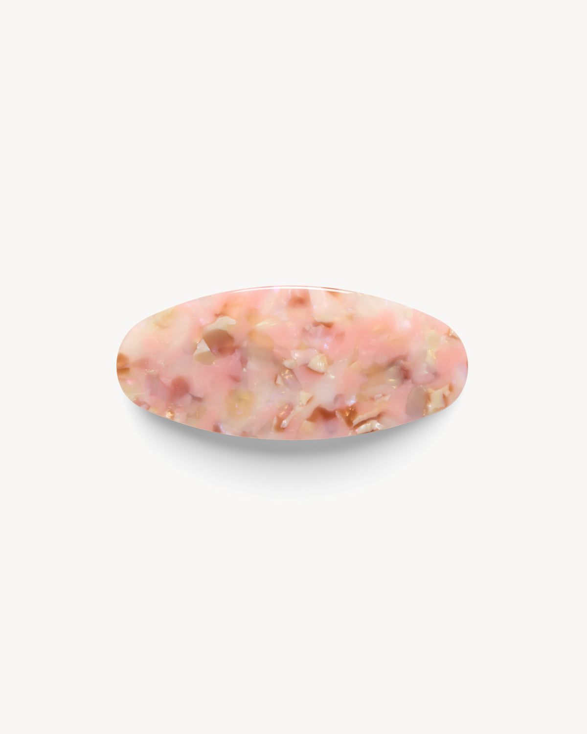 Jumbo Oval Barrette in Blossom