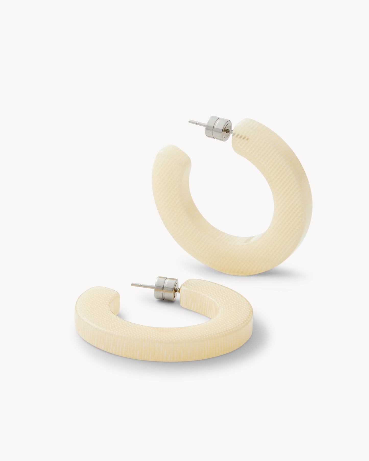 Kate Hoops in Cream Dot