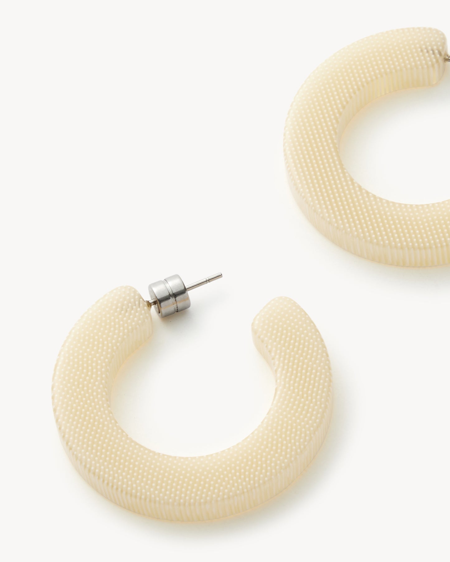 Kate Hoops in Cream Dot