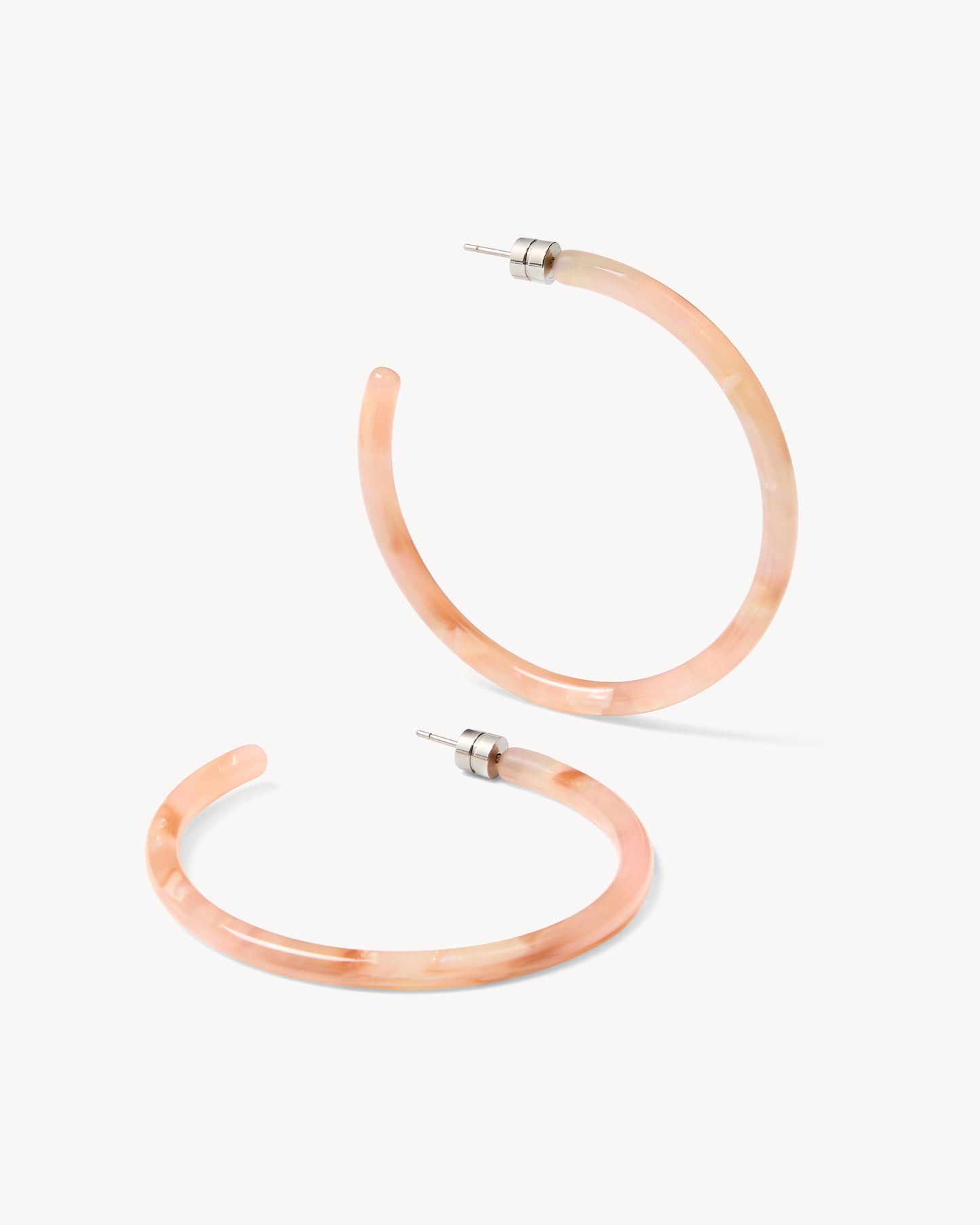 Large Hoops in Blossom