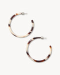 Large Hoops in Mocha