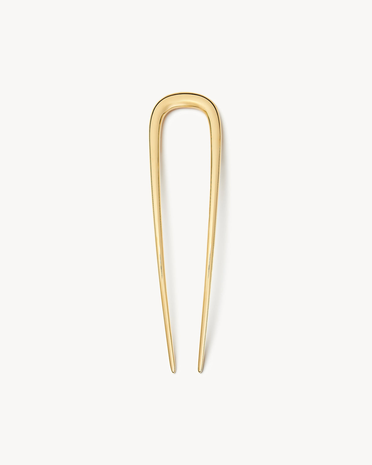 Midi French Hair Pin in Gold