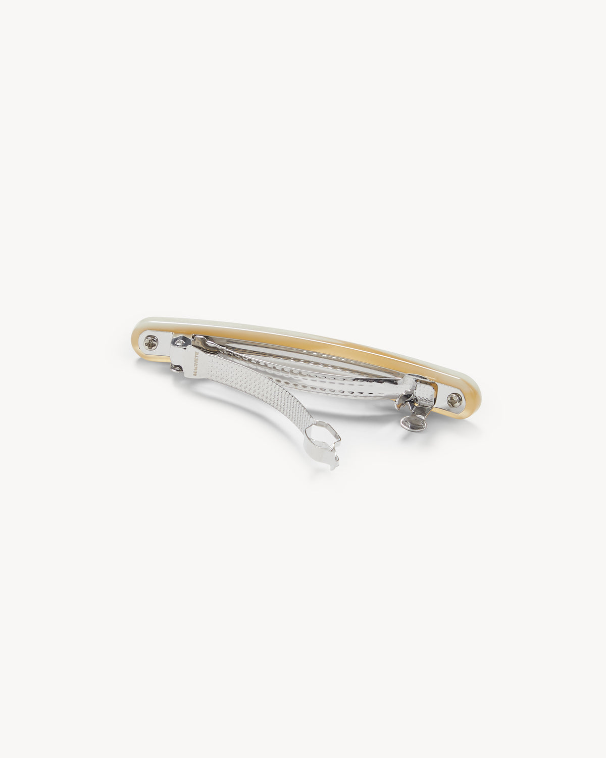 Midi Paris Barrette in Alabaster