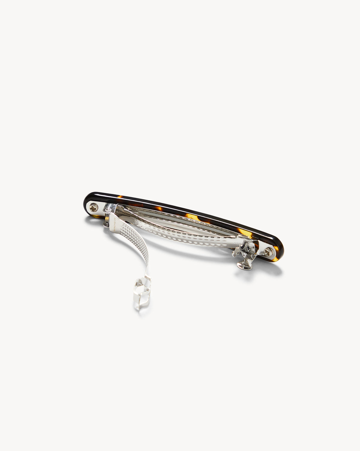 Midi Paris Barrette in Dark Tortoise