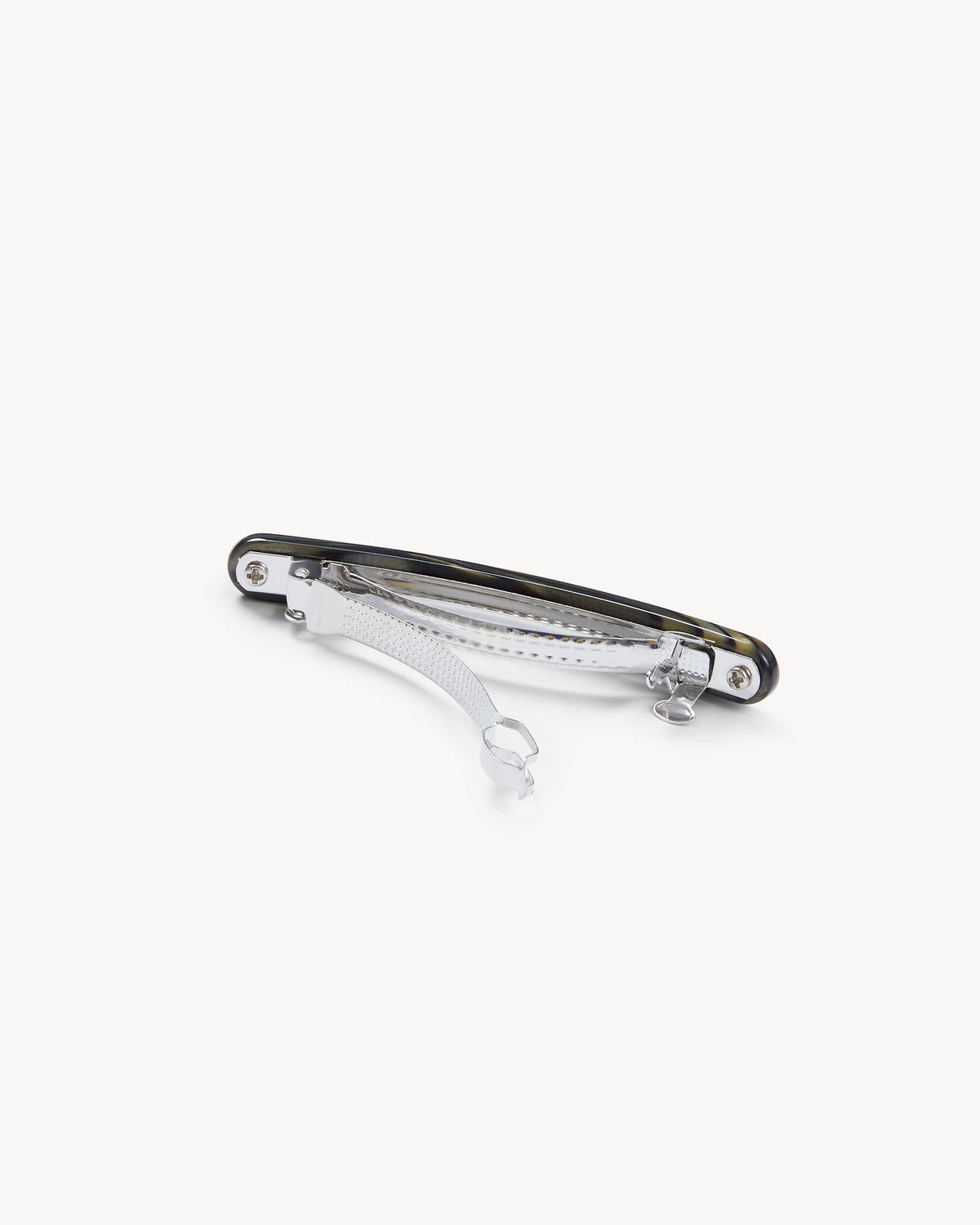 Midi Paris Barrette in Midnight Horn