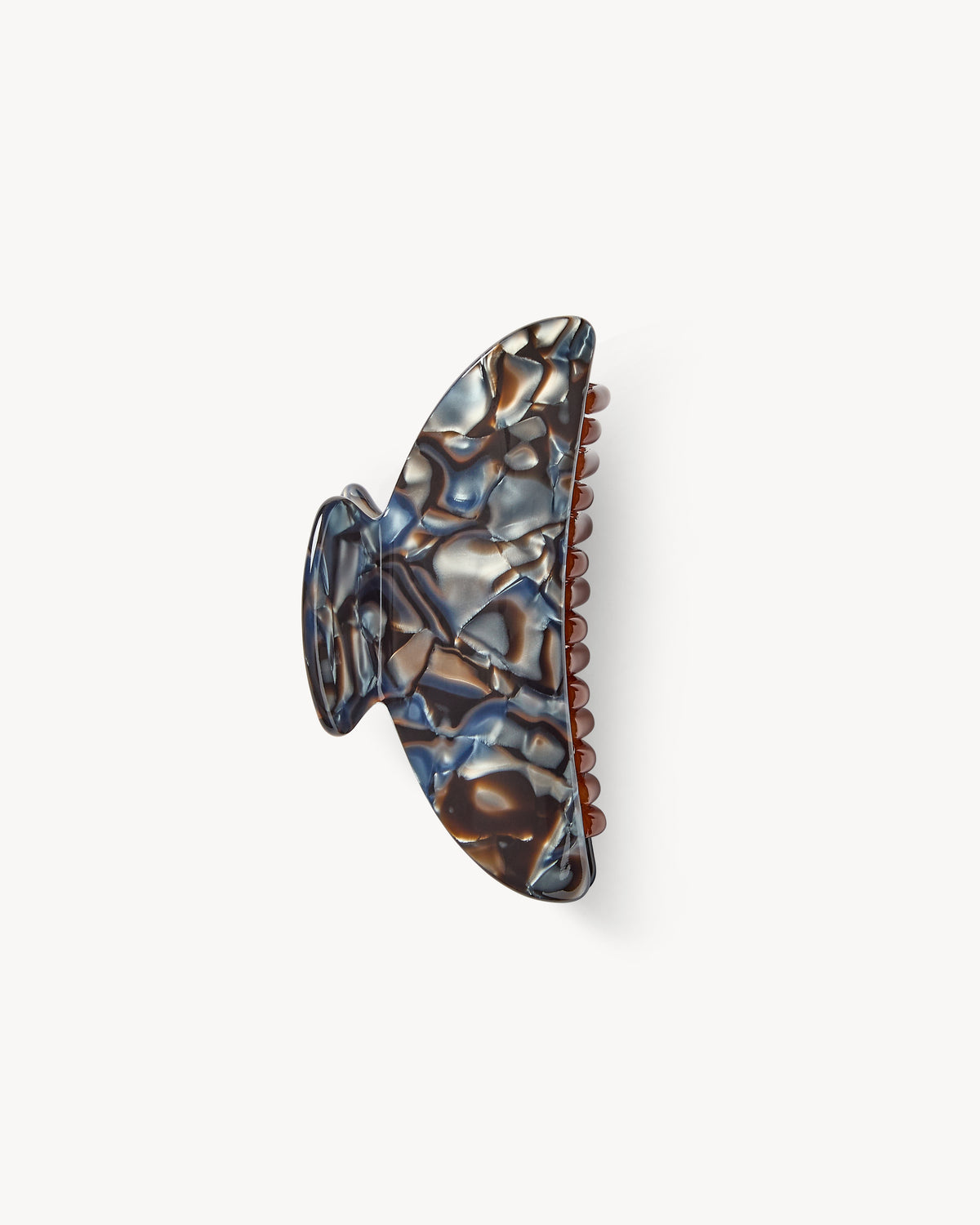 Midi Heirloom Claw in Blue Horn