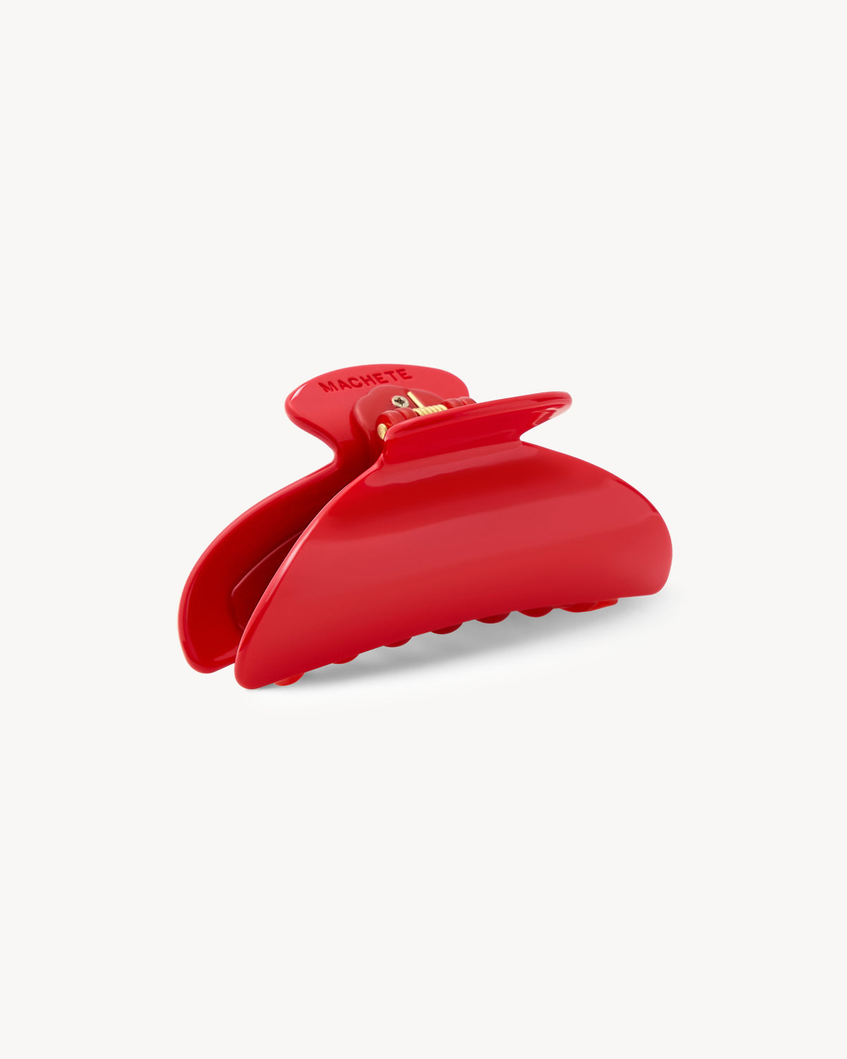 Midi Heirloom Claw in Ruby