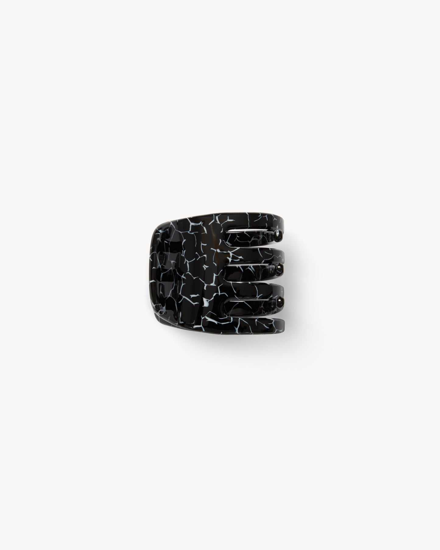 Mini Claw in Black Marble