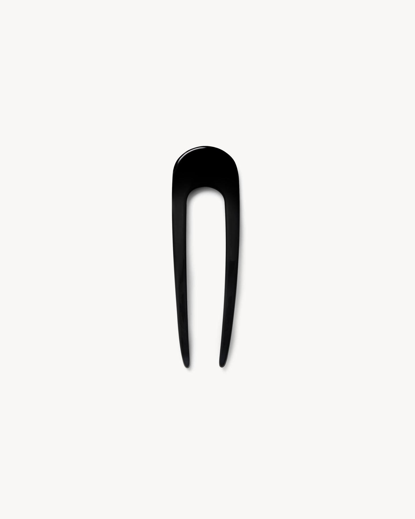 Mini French Hair Pin in Black