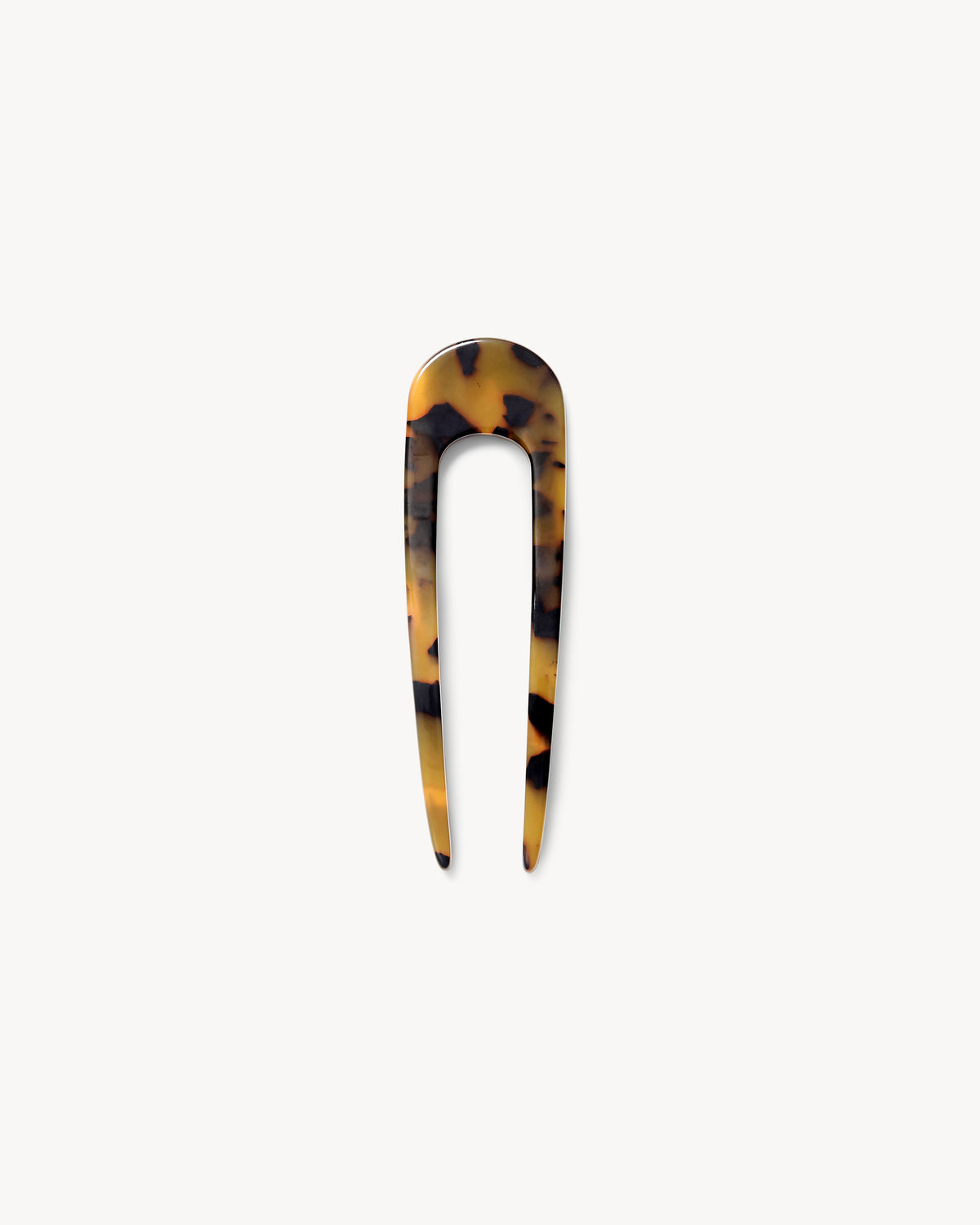 Mini French Hair Pin in Classic Tortoise