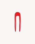 Mini French Hair Pin in Ruby