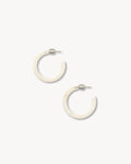 Mini Hoops in Blanc