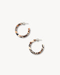 Mini Hoops in Zebra
