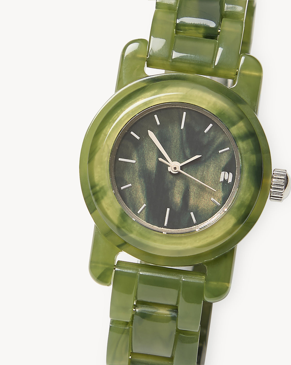 Mini Mono Watch in Algae