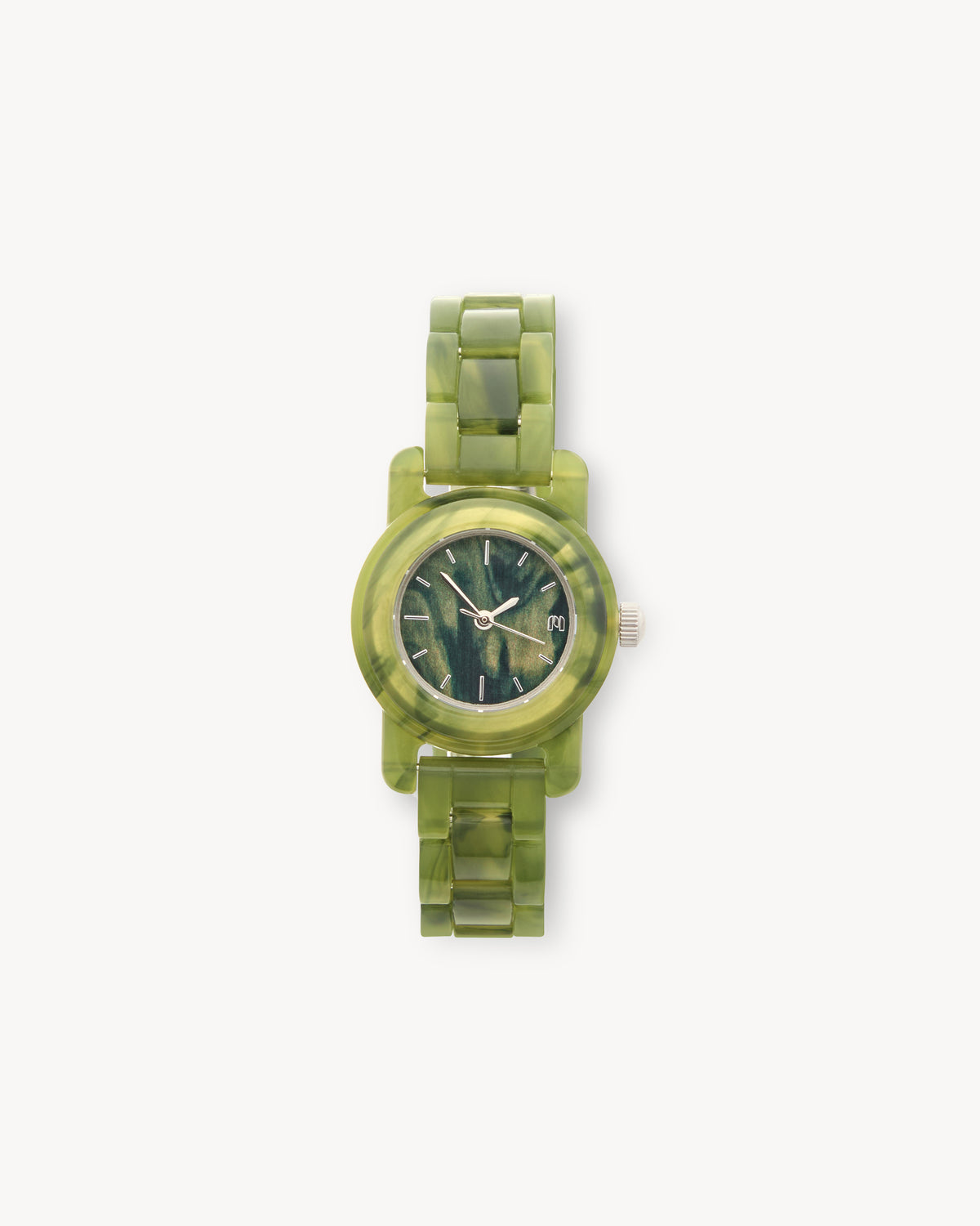 Mini Mono Watch in Algae
