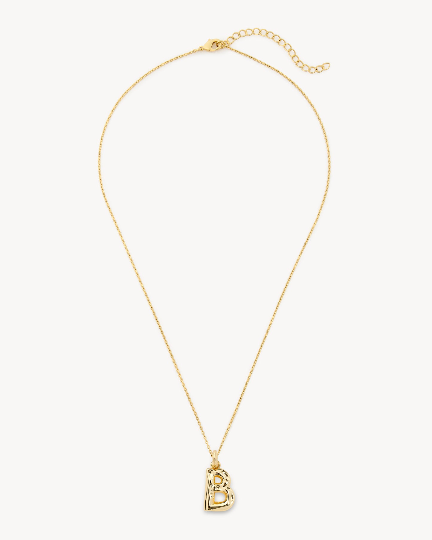 Monogram Necklace in Gold