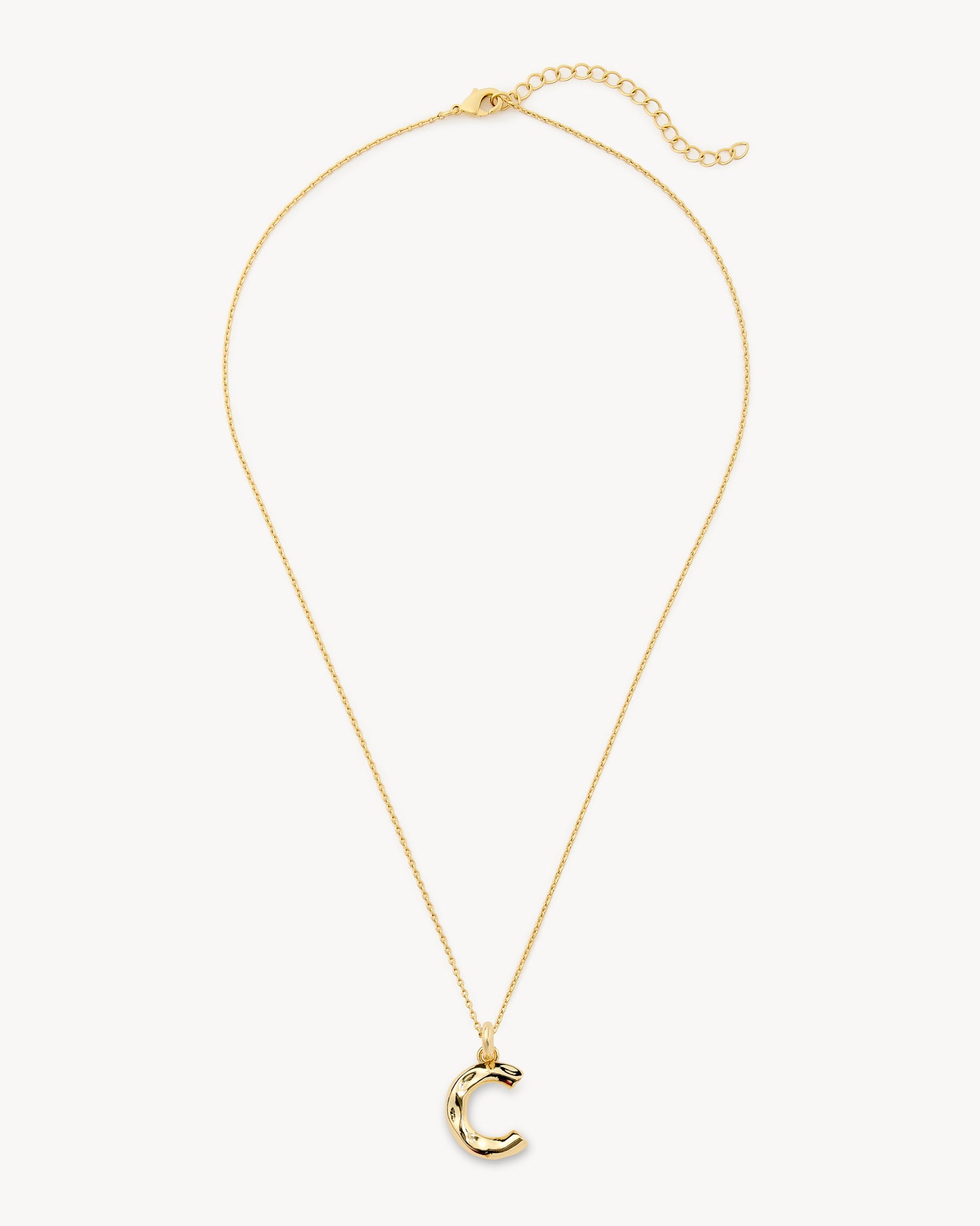 Monogram Necklace in Gold