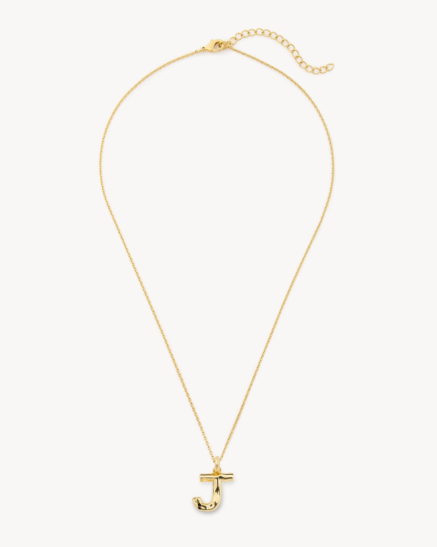 Monogram Necklace in Gold