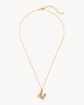 Monogram Necklace in Gold