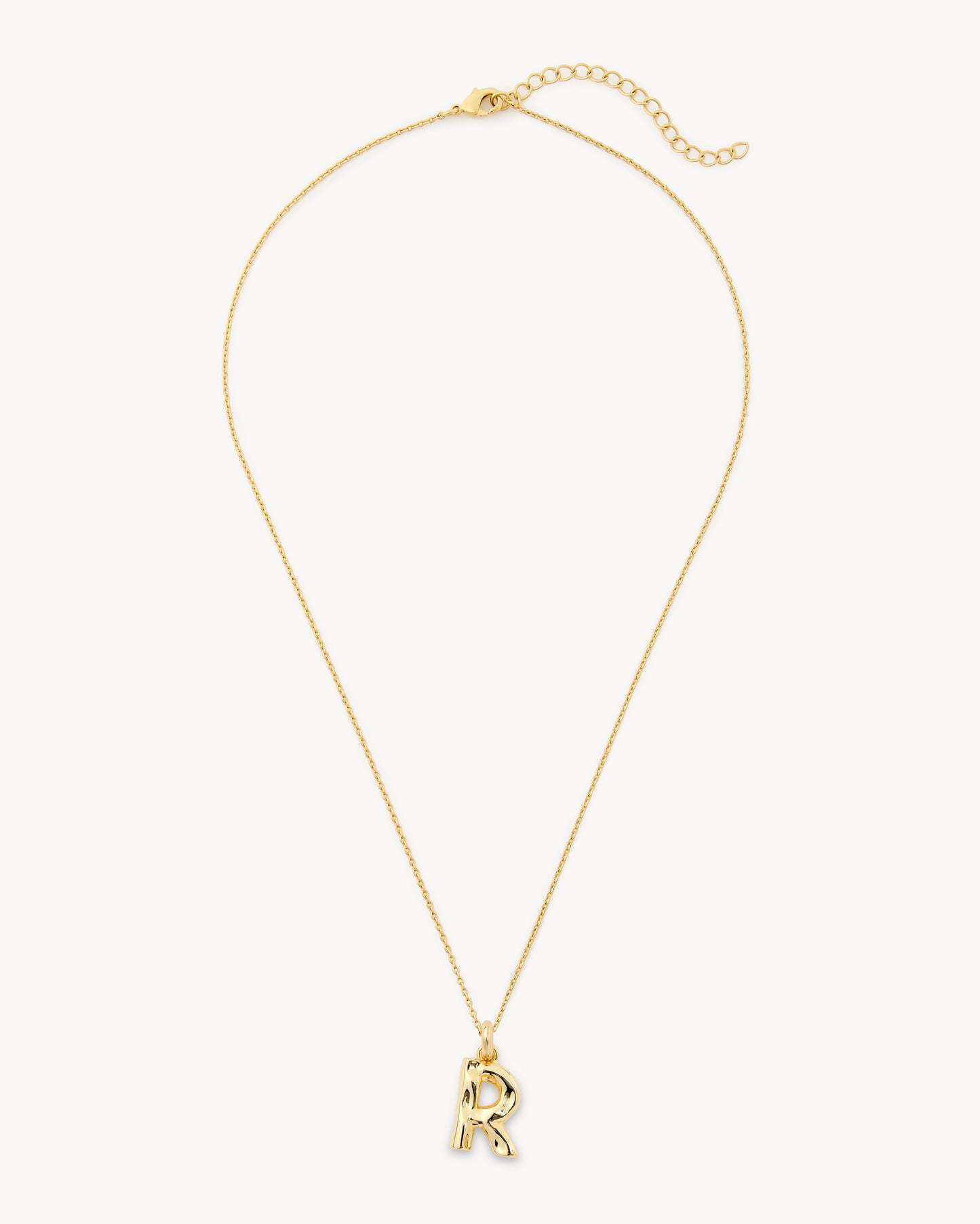 Monogram Necklace in Gold