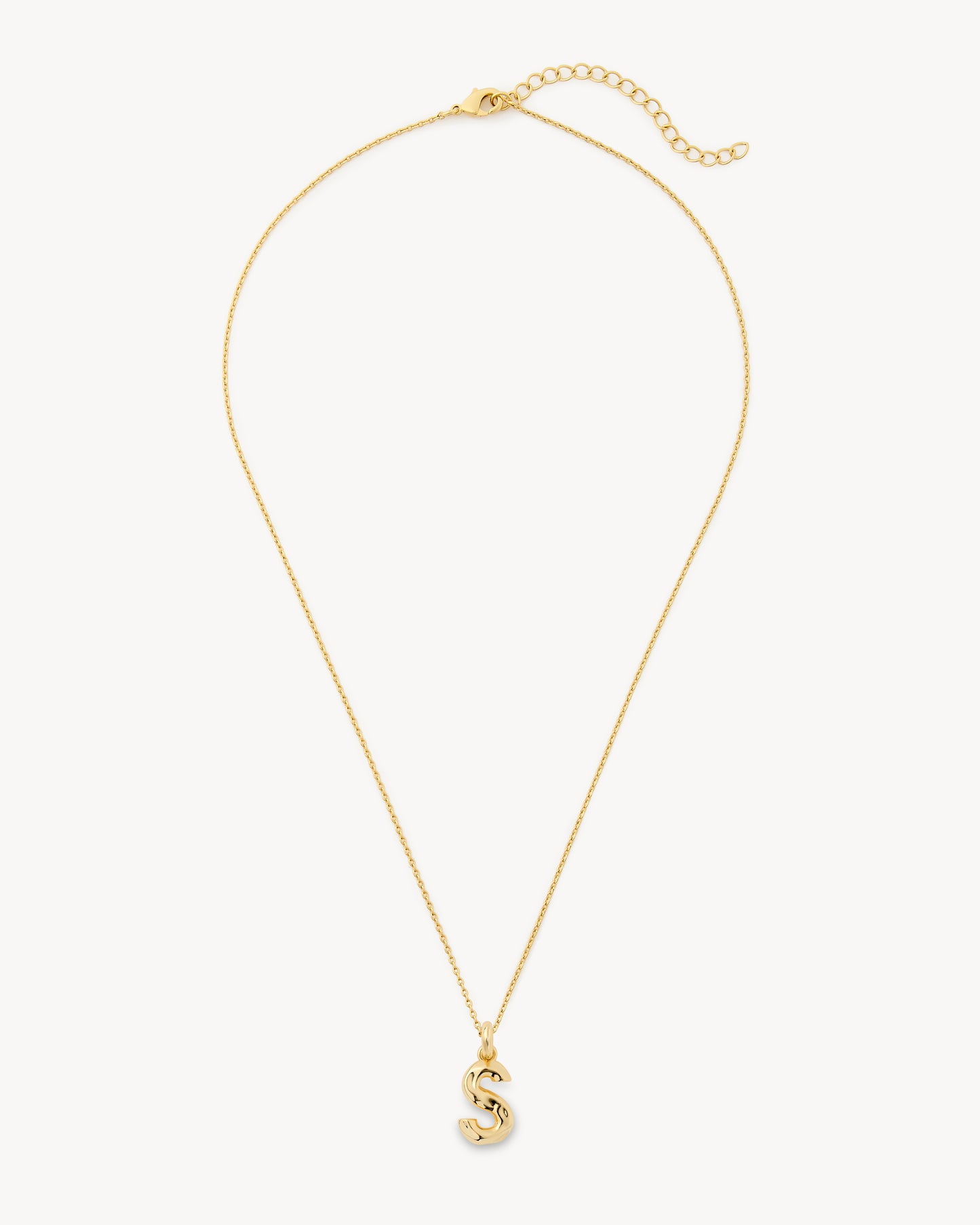 Monogram Necklace in Gold