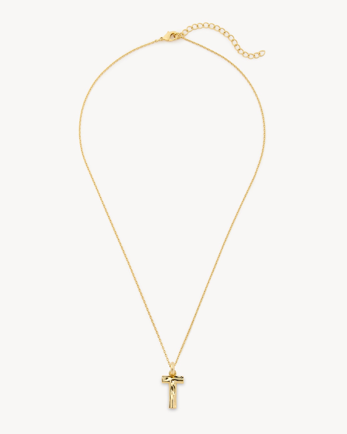 Monogram Necklace in Gold
