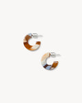 Muse Hoops in Blue Roma