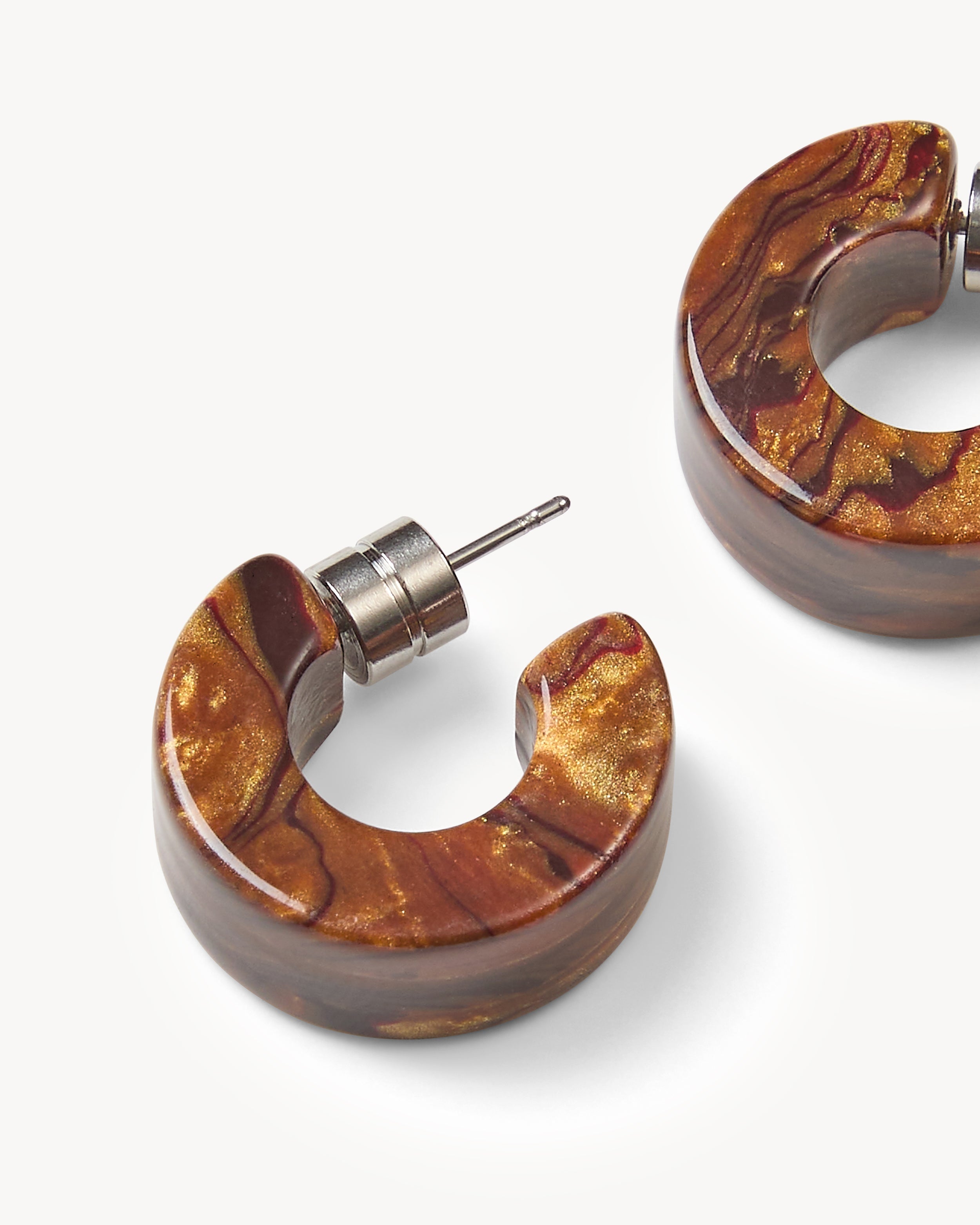 Muse Hoops in Bronze – MACHETE