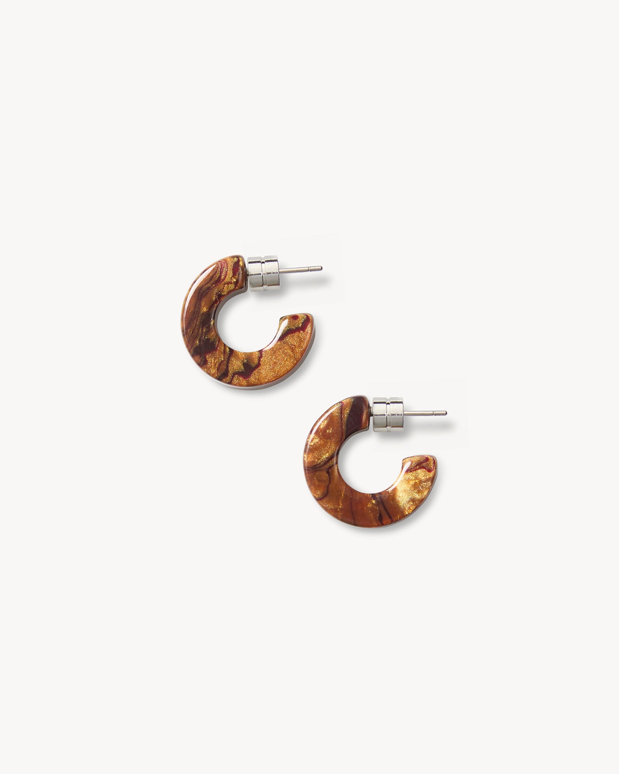 Muse Hoops in Bronze – MACHETE