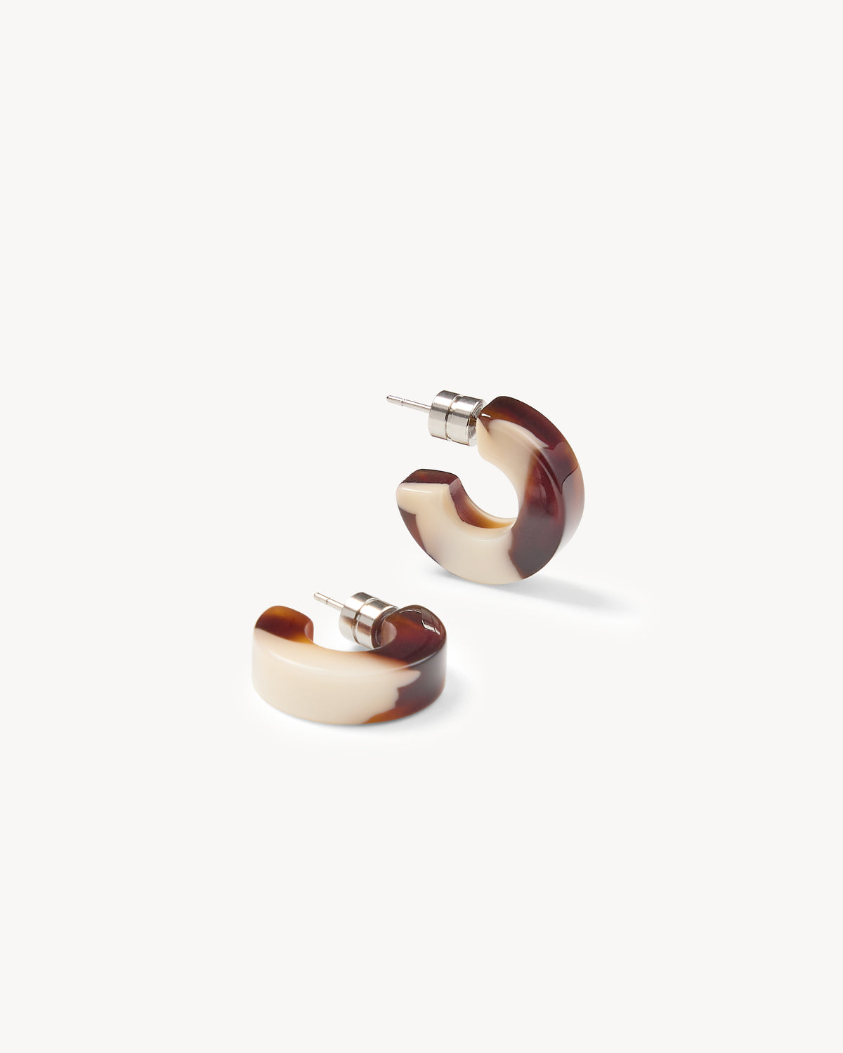 Muse Hoops in Mocha