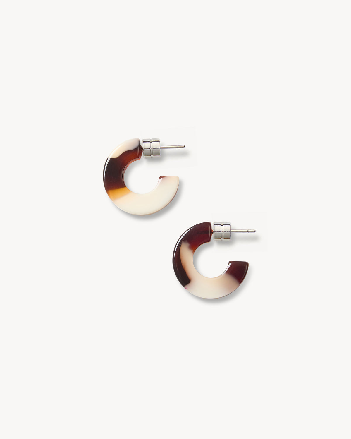 Muse Hoops in Mocha