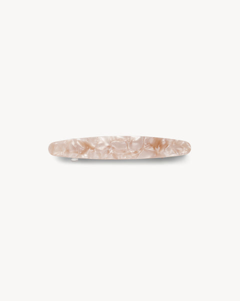 No. 1 Heirloom Barrette in Peach Shell | MACHETE