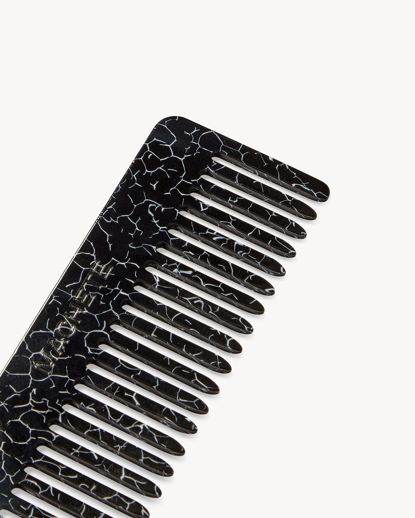 No. 2 Comb in Black Marble
