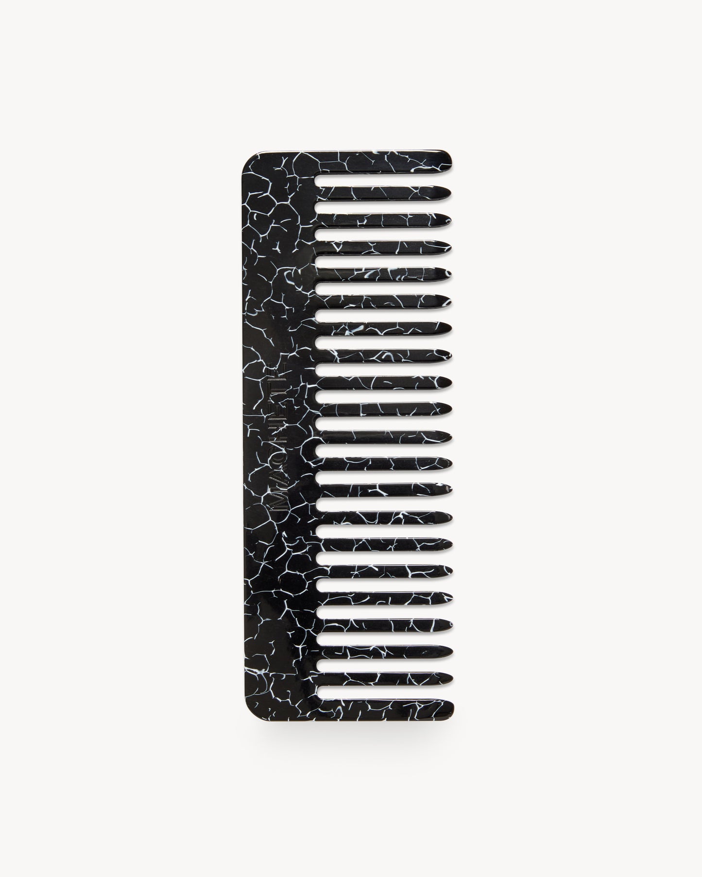 No. 2 Comb in Black Marble
