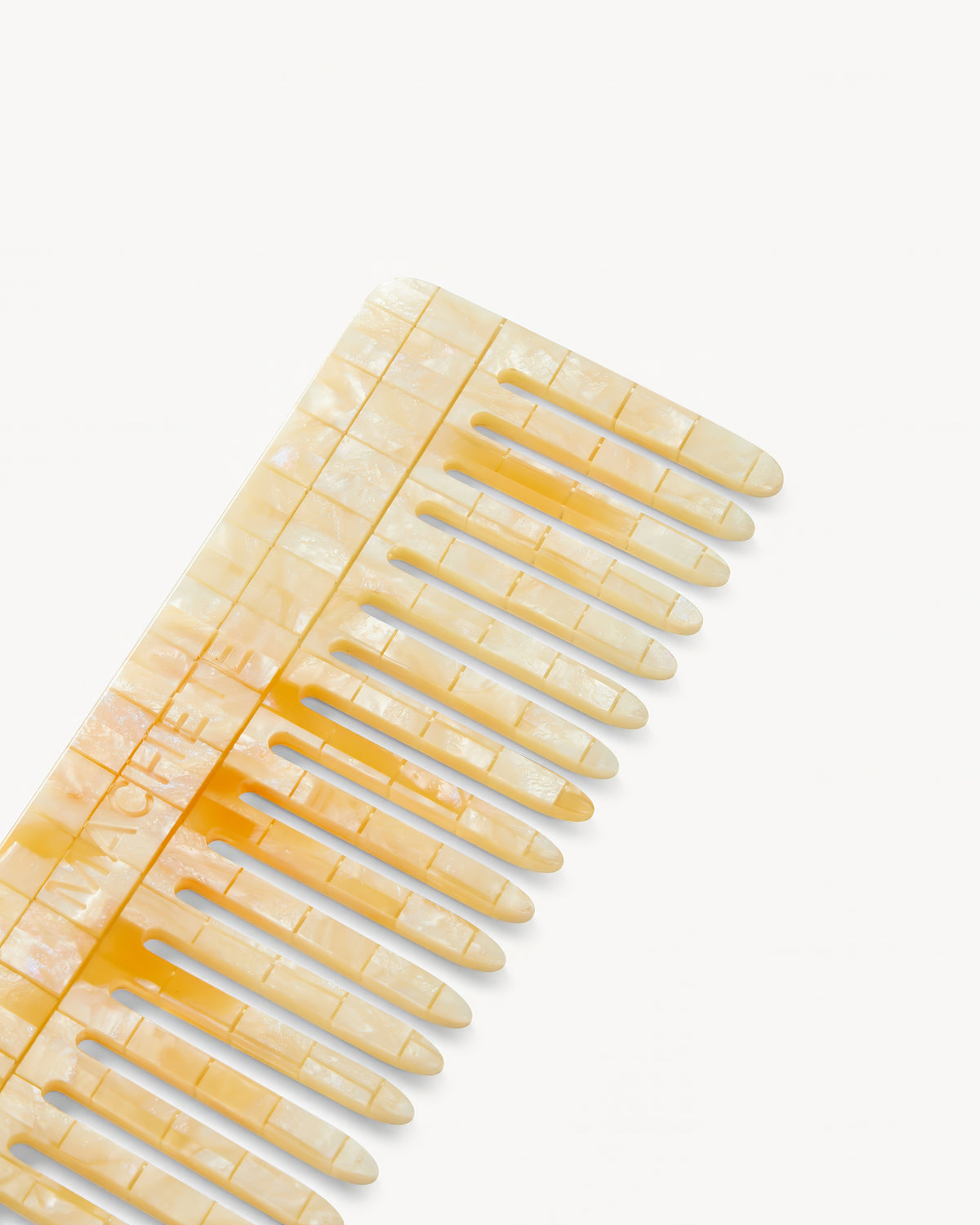 No. 2 Comb in Sea Shell Checker