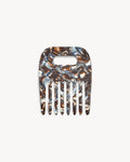 No. 4 Comb in Blue Horn