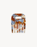 No. 4 Comb in Blue Roma