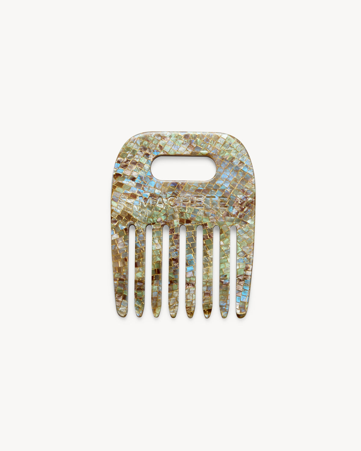 No. 4 Comb in Gem Checker