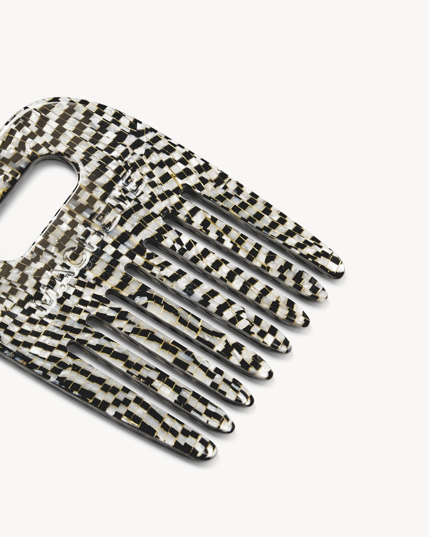 No. 4 Comb in Perle Noir