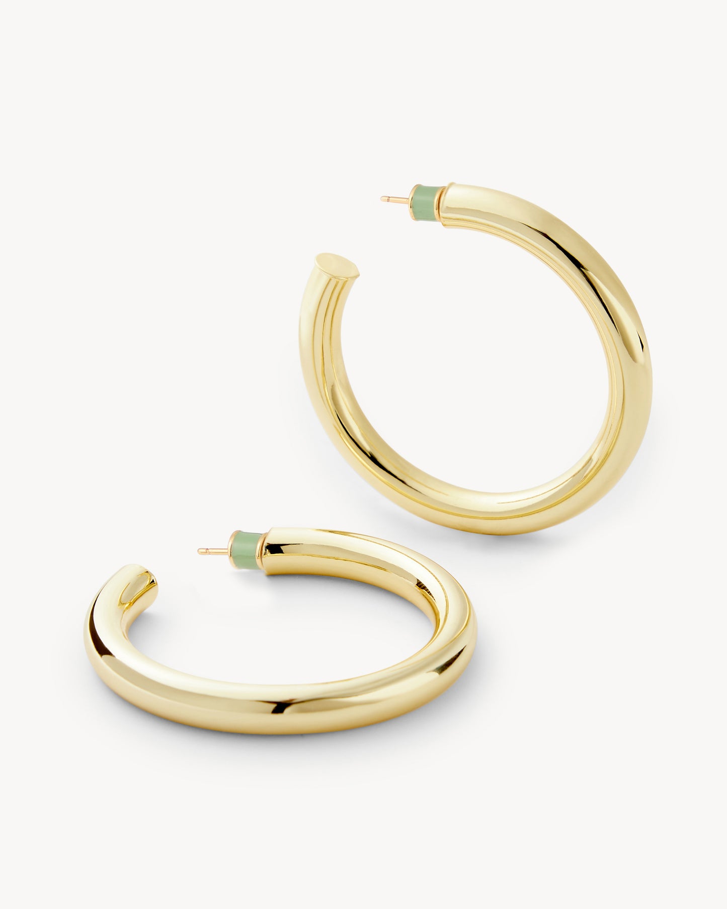 2" Perfect Hoops in Gold
