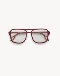 Jane Glasses in Oxblood