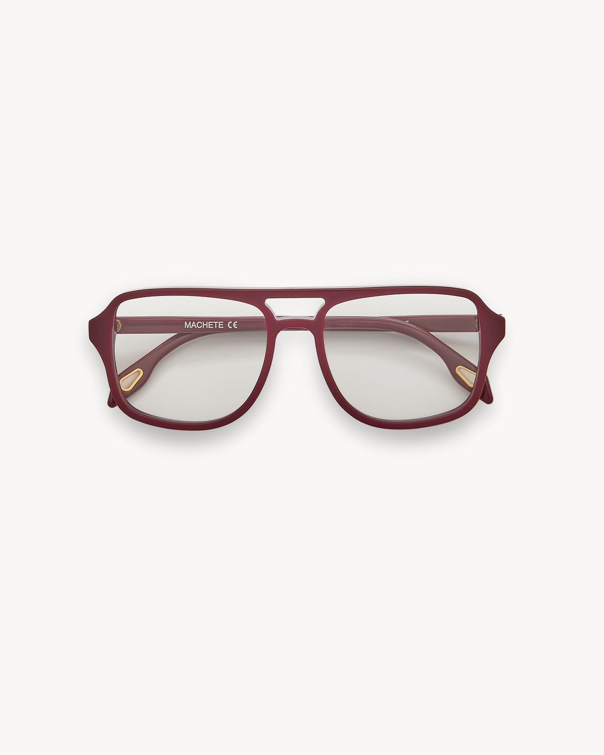 Jane Glasses in Oxblood