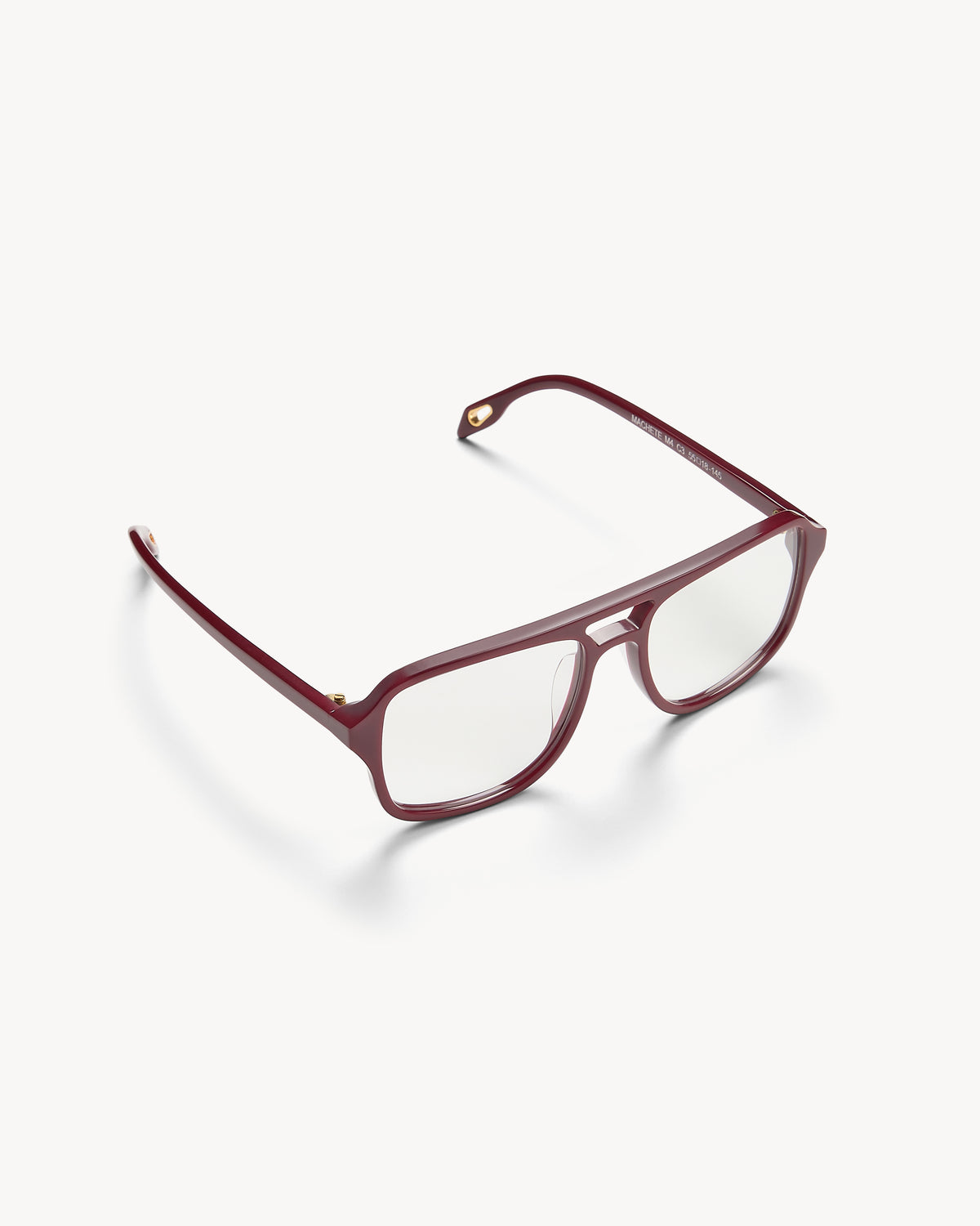 Jane Glasses in Oxblood