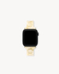 Skinny Apple Watch Band in Alabaster