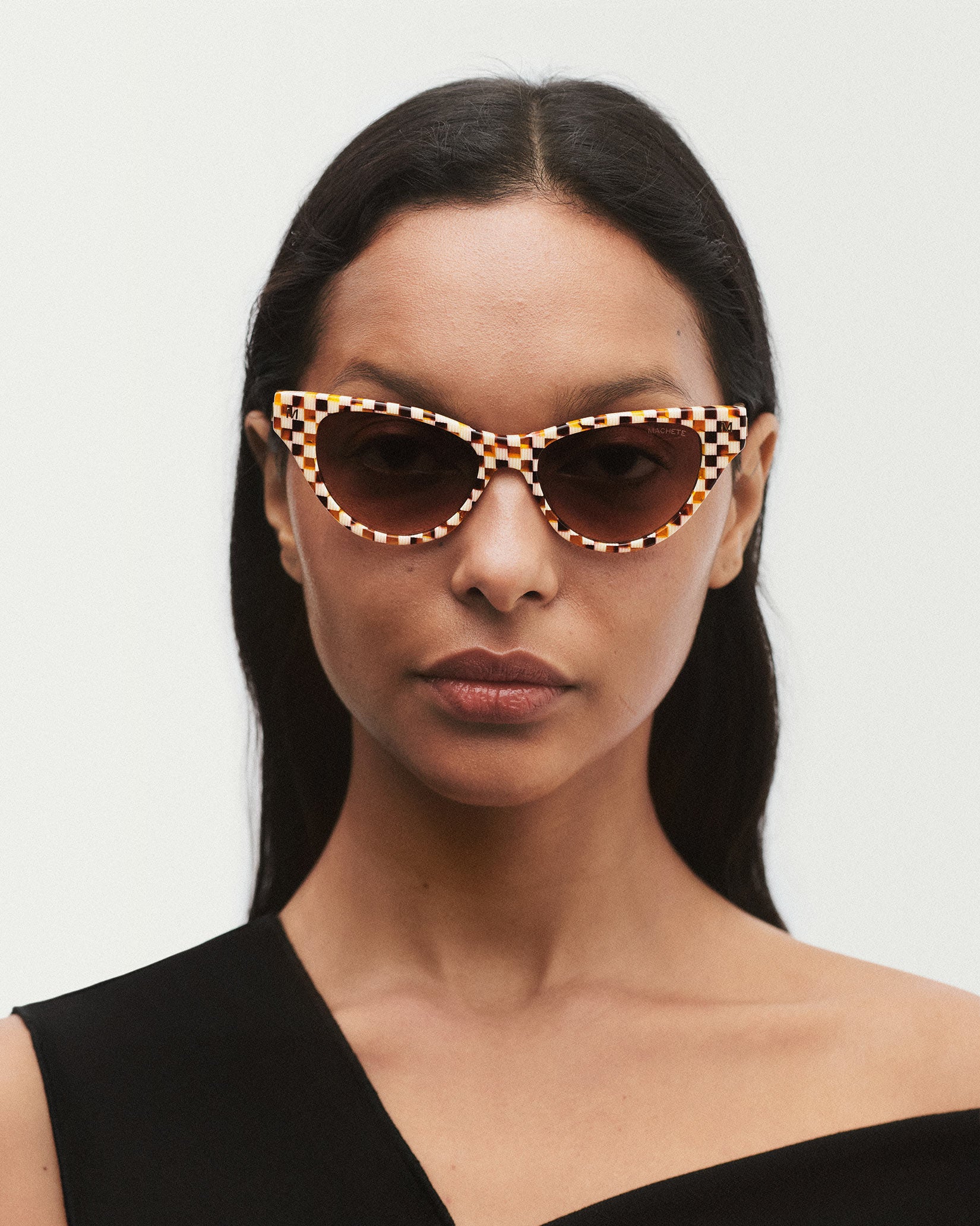 Suzy Cat Eye Sunglasses in Classic Tortoise - Machete – MACHETE