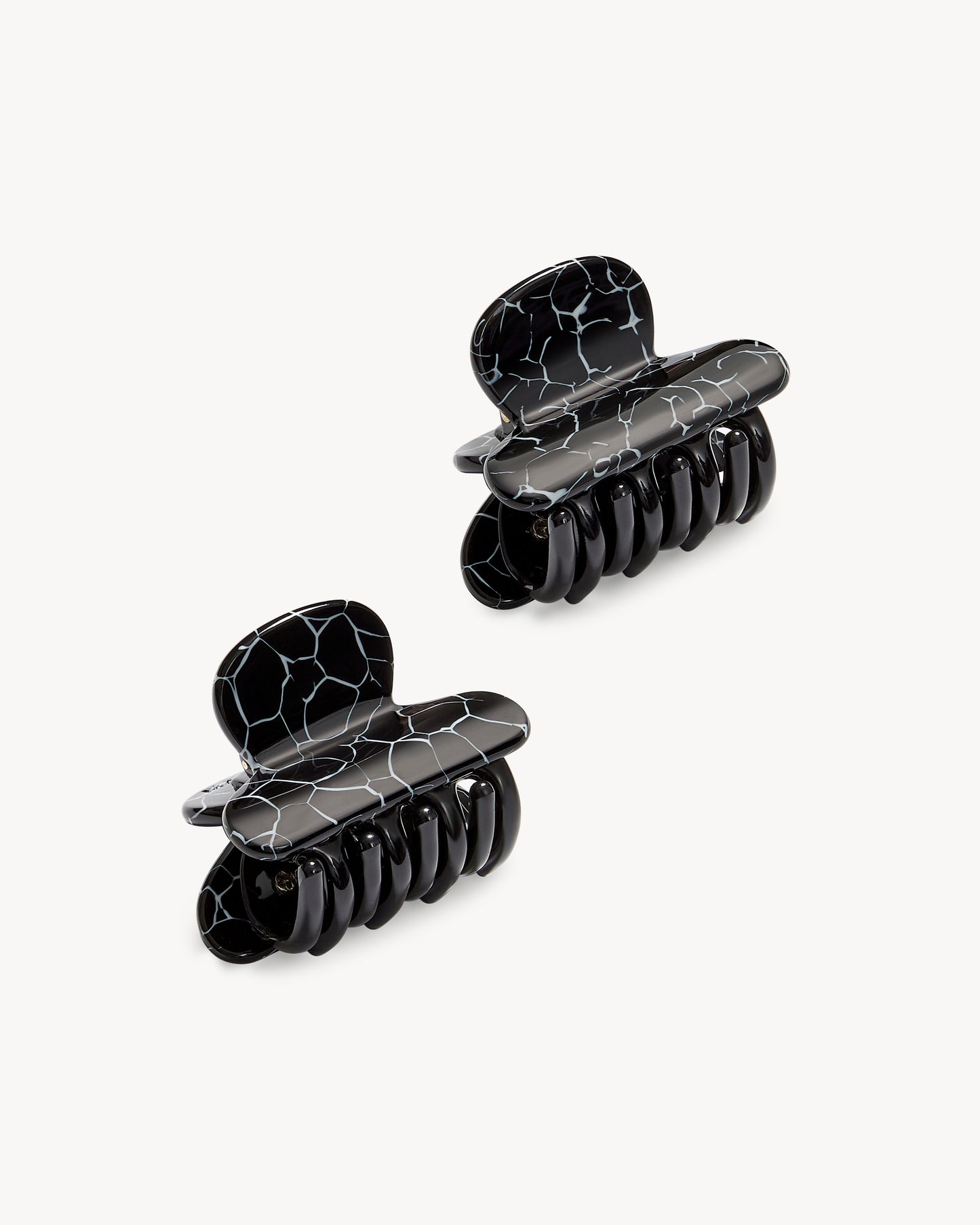 Twin Heirloom Claws in Black Marble