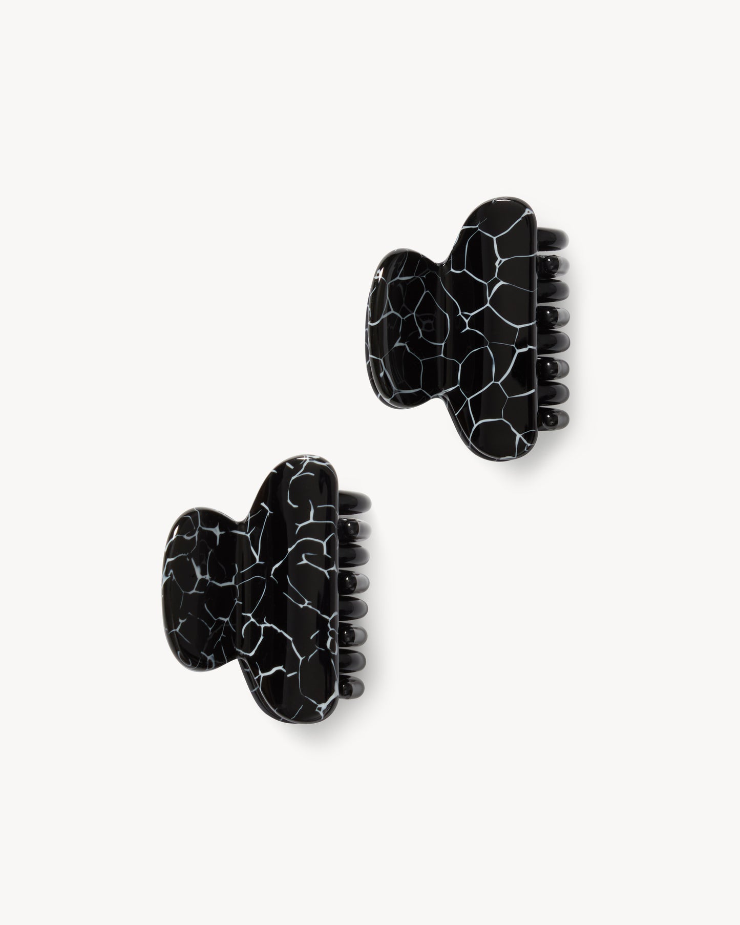 Twin Heirloom Claws in Black Marble