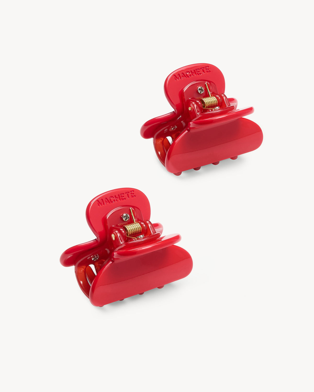 Twin Heirloom Claws in Ruby